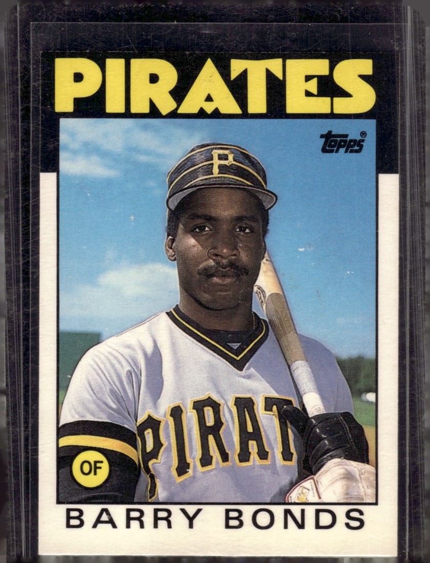 Barry Bonds Rookie Card 1986 Topps Traded #11T Pirates Baseball Card (1 of 2)