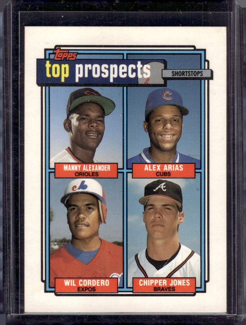 Chipper Jones Top Prospects 1992 Topps #551 (1 of 2)