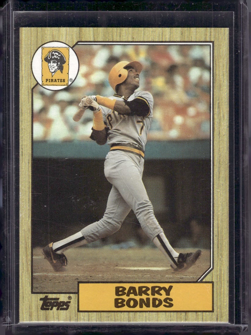 Barry Bonds Rookie Card 1987 Topps #320 Pittsburgh Pirates Baseball Card (1 of 2)