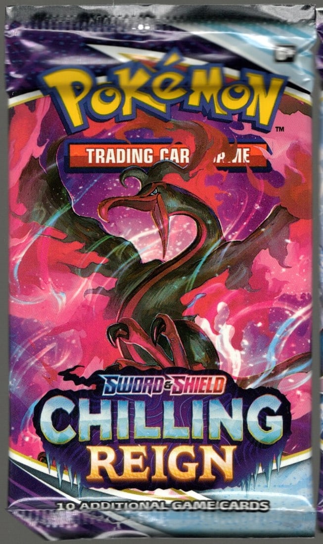 Pokemon Sword and Shield Chilling Reign 10 Card Booster Pack Charizard Pikachu Holo Rare Cards: Pokemon Trading Card Game Cards, Charizard, Pikachu, Mewto, EX, Referse Holo, Holo Rare Cards, Secret Rare Cards, Full Art Cards, Evee, 3 Stars Ultra Rare Cards, Double Rare, Illustration Rare, Specia