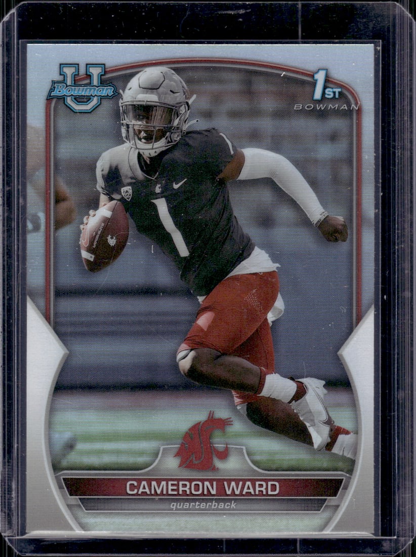 Cam Ward 1st Bowman Refractor 2022 Bowman U Chrome #34 Titans (1 of 2)