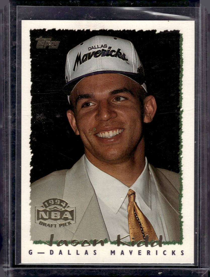 Jason Kidd Rookie Card 1994-95 Topps #37 Dallas Mavericks (1 of 2)
