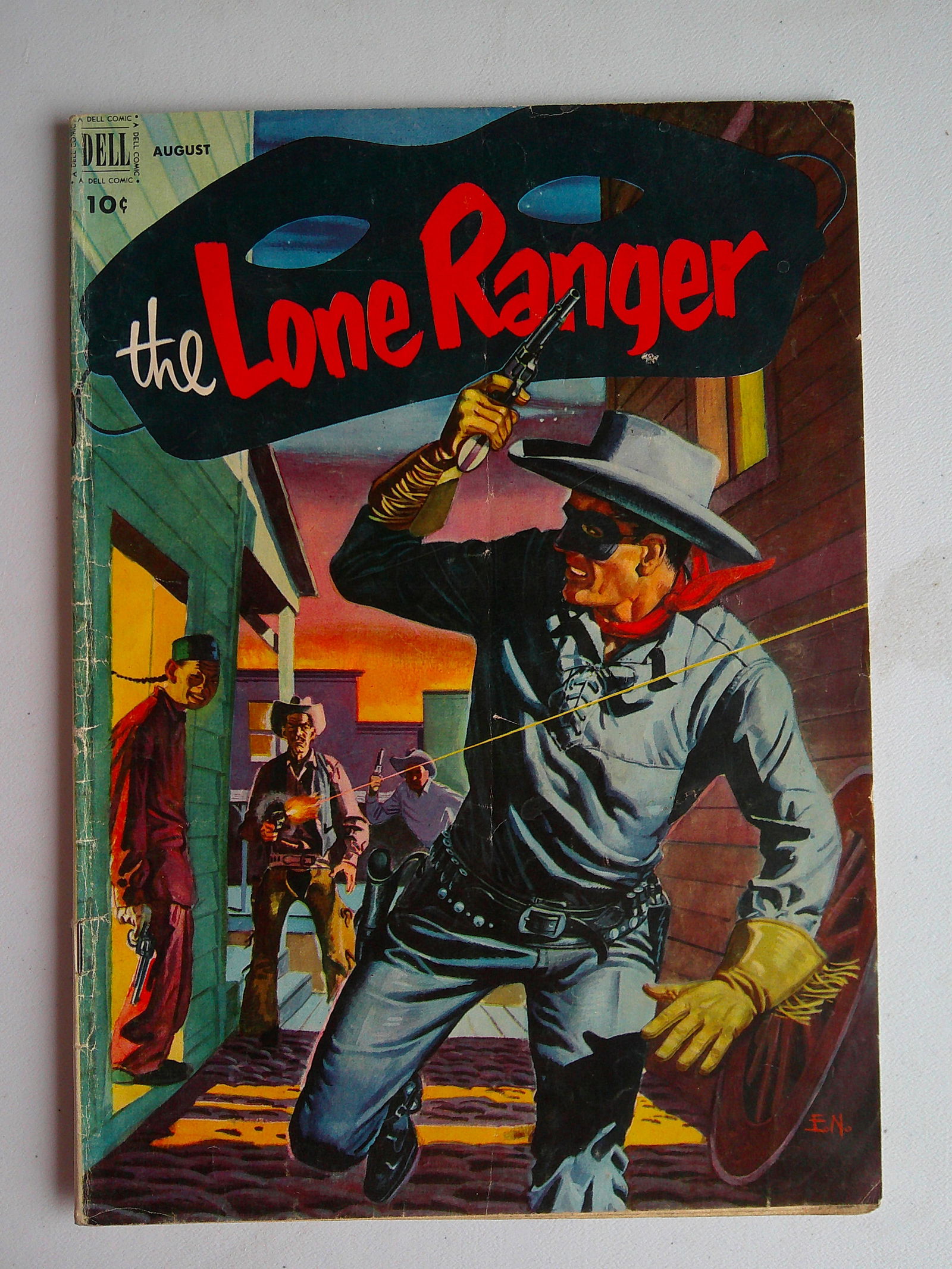 The Lone Ranger Vintage Golden Age Dell Comic Book: 1952 August #50, Tonto, Silver (1 of 3)
