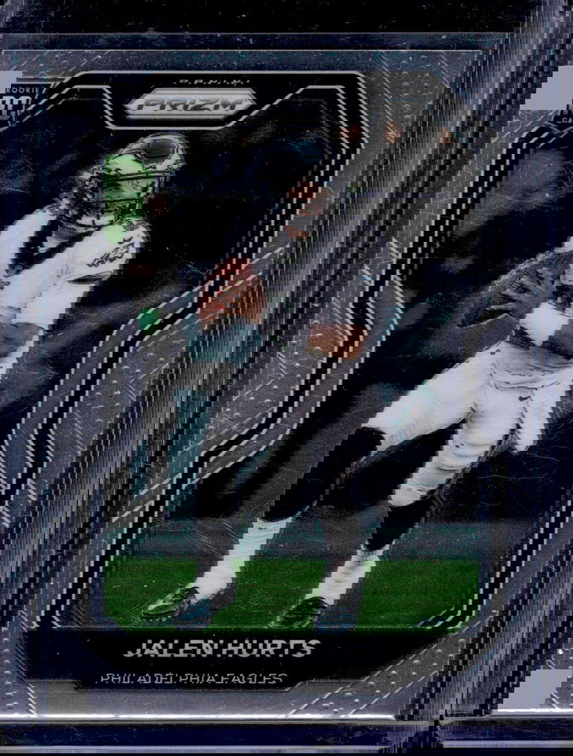 Jalen Hurts Rookie Card 2020 Panini Prizm #343 Philadelphia Eagles Football Card (1 of 2)