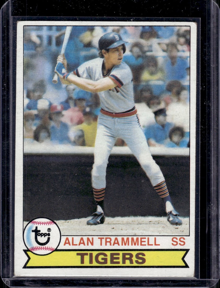 Alan Trammell 1979 Topps #358 Detroit Tigers Baseball Card (1 of 2)