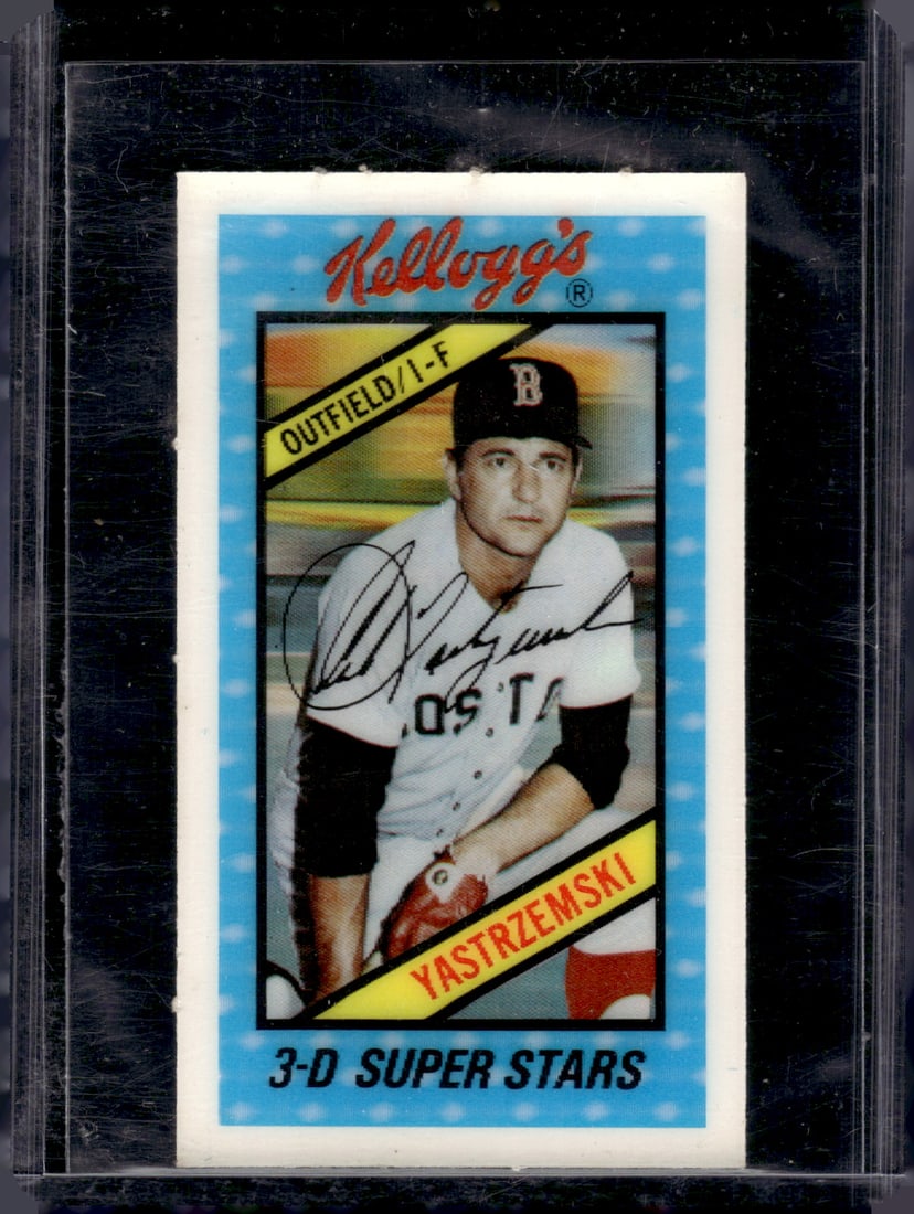 Carl Yastrzemski 1980 Kellogg's 3D Super Stars #27 (1 of 2)
