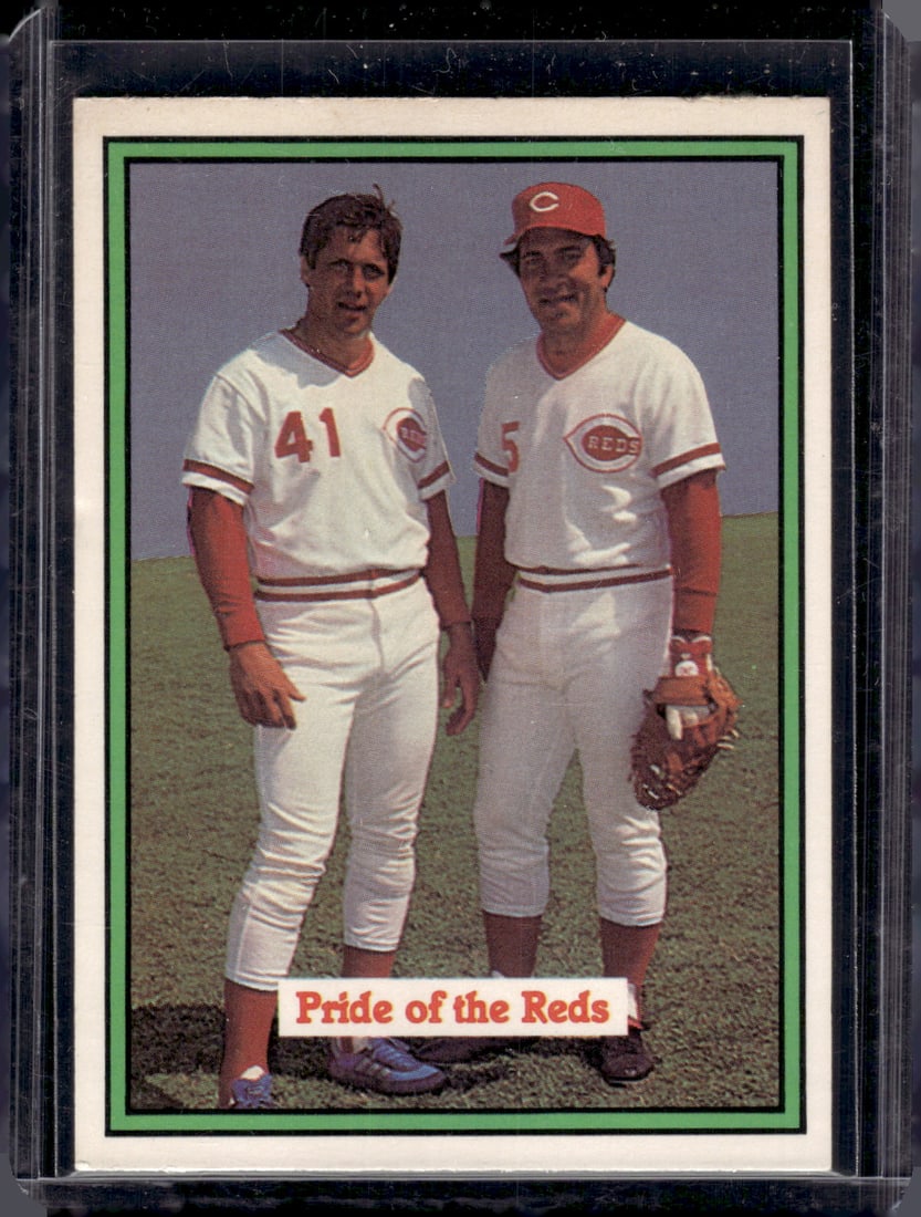 Pride of the Reds Pete Johnny Bench/Tom Seaver 1982 Donruss #628: Donruss Baseball MLB Trading & Sports Cards, Sports Cards for Sale Near Me, Prizm, Mosaic, Select, SP, SSP, Auction Memorabilia Lots for Sale On Line, World Series & Hall of Fame Players, Diamond King