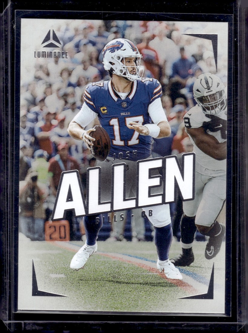 Josh Allen 2024 Panini Luminance #7 Buffalo Bills (1 of 2)