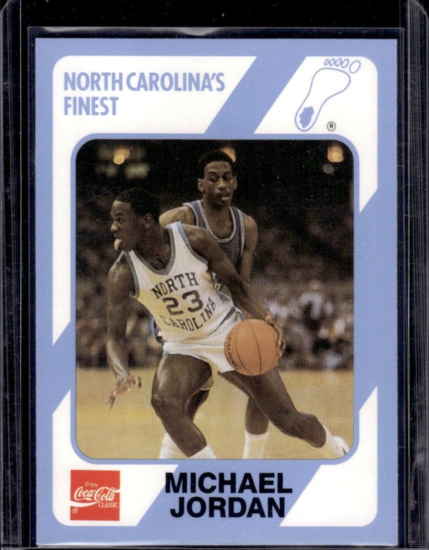 Michael Jordan 1989 Collegiate Collection #17 North Carolina Tarheels (1 of 2)