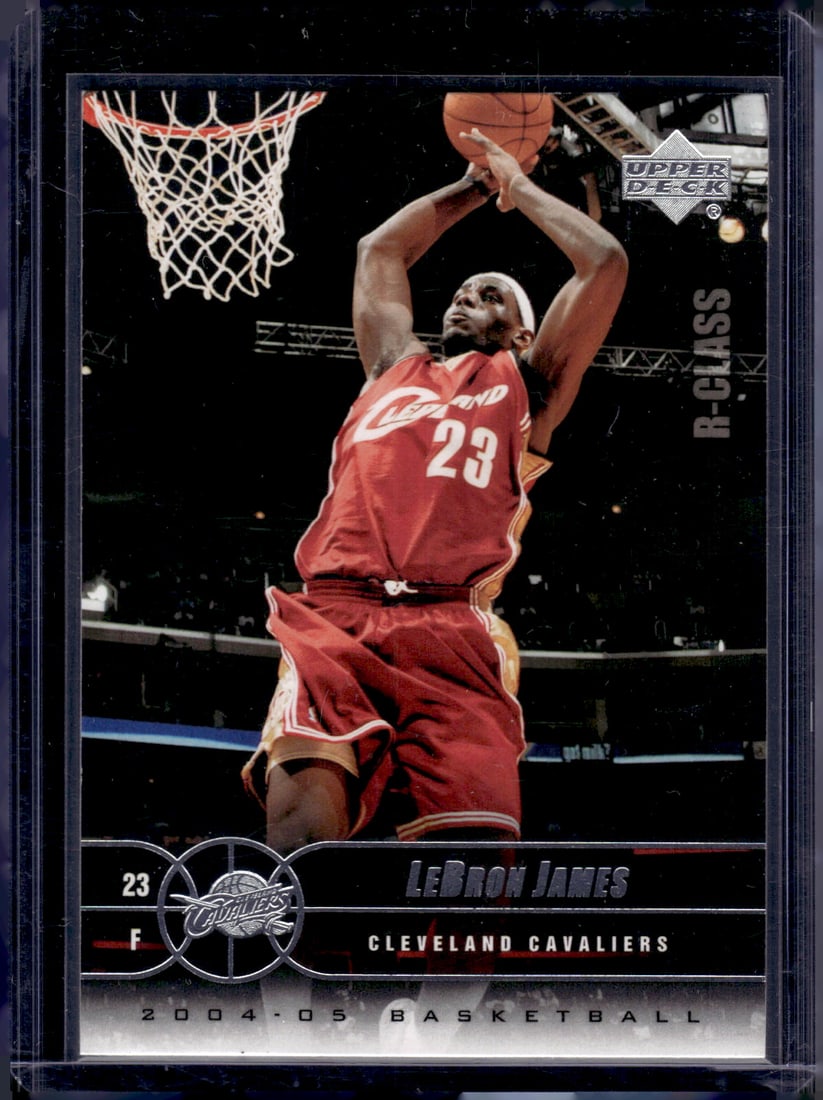 LeBron James R-Class 2004-05 Upper Deck #13 Cleveland Cavaliers (1 of 2)