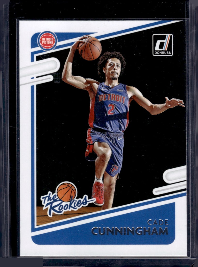 Cade Cunningham Rookie Card 2021-22 Panini Donruss #1 Detroit Pistons (1 of 2)