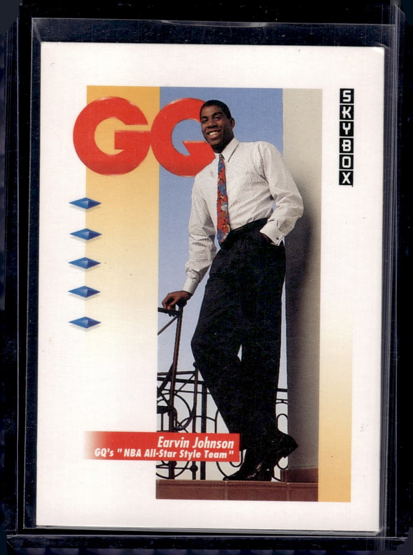 Magic Johnson 1991-92 Skybox #323: SkyBox, Basketball NBA Trading & Sports Cards, Sports Cards for Sale Near Me, Chrome, Refractor, SP, SSP, Valuable Auction Memorabilia Lots Sold On Line, NBA Championship & Hall of Fame Player Cards