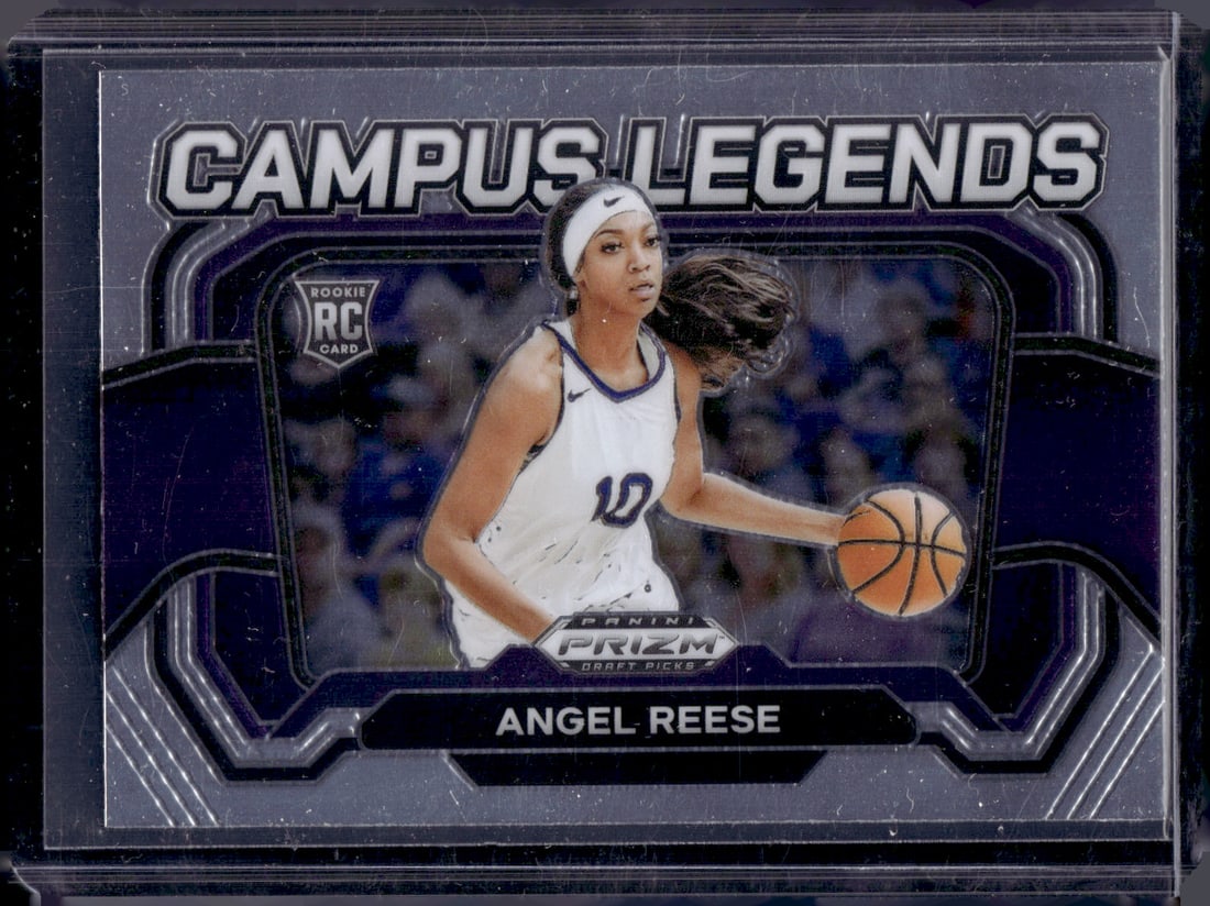 Angel Reese Rookie Card Campus Legends 2024 Prizm Draft Picks #4 LSU Tigers: Panini Select, Prizm, Mosaic, Contenders, Revolution, Phoenix, NBA Hoops, Rookie NFL Sports Trading Cards, Silver, SP, SSP, Wave Prizms, Numbered Cards, Basketball sports Cards for Sale Near Me, NBA C
