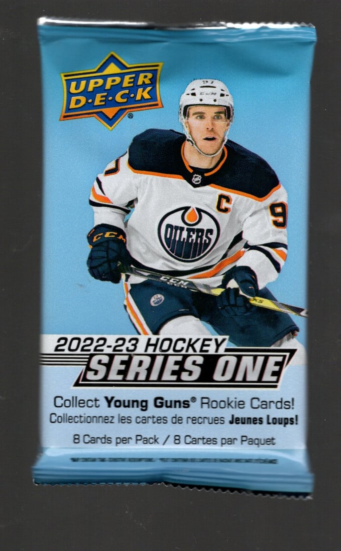 2022-23 Upper Deck SERIES 1 Hockey BLASTER BOX PACK - Collect Young Guns Rookie Cards (1 of 1)