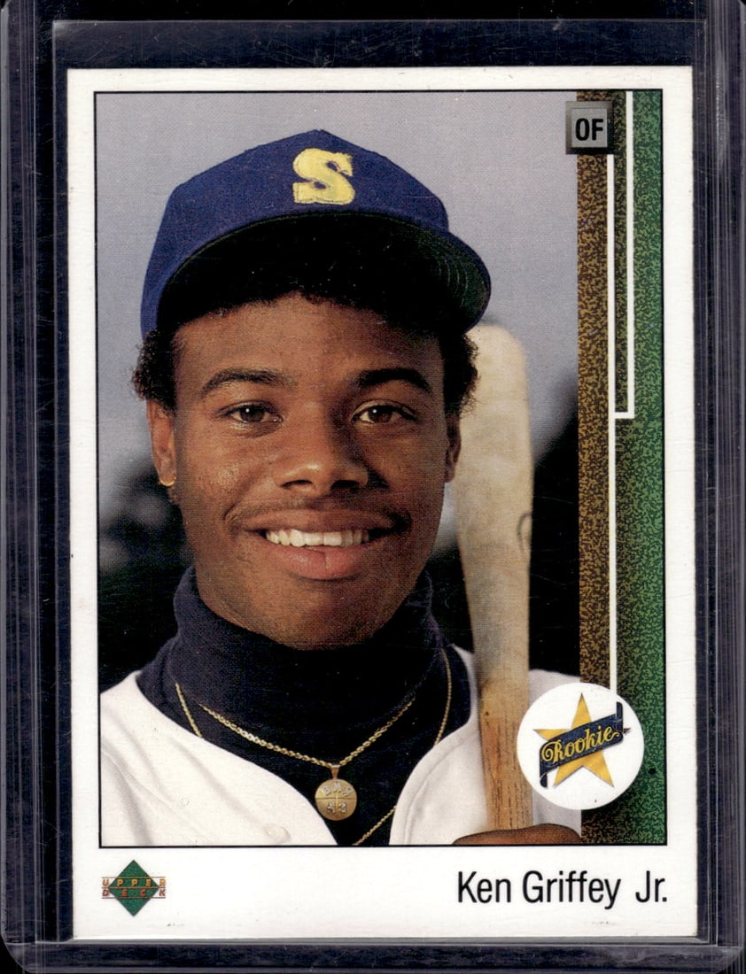 Ken Griffey Jr. Rookie Card 1989 Upper Deck #1 Seattle Mariners Baseball Card (1 of 2)