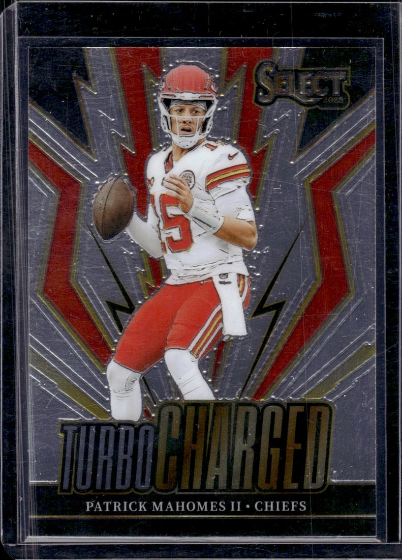 Patrick Mahomes Turbocharged 2023 Panini Select #TUR-PMA Kansas City Chiefs (1 of 2)