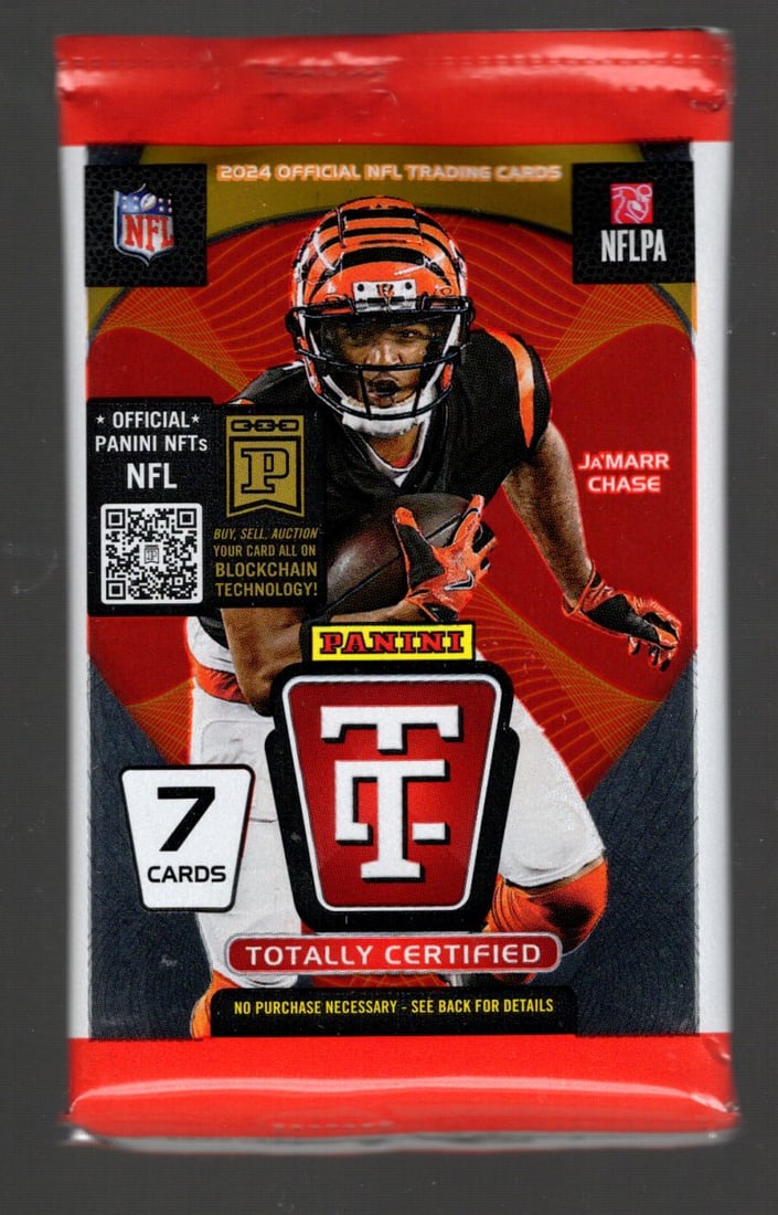 2024-25 Panini Totally Certified Football Cards MEGA BOX PACK, Jayden Daniels Rookie Card: Panini Rookie Football NFL Trading & Sports Cards, Rookie Cards in This Set are Jayden Daniels, Bo Nix, Drake Maye, Marvin Harrison, Jr, JJ McCarthy, Football & Sports Cards for Sale Near Me, Silver, 