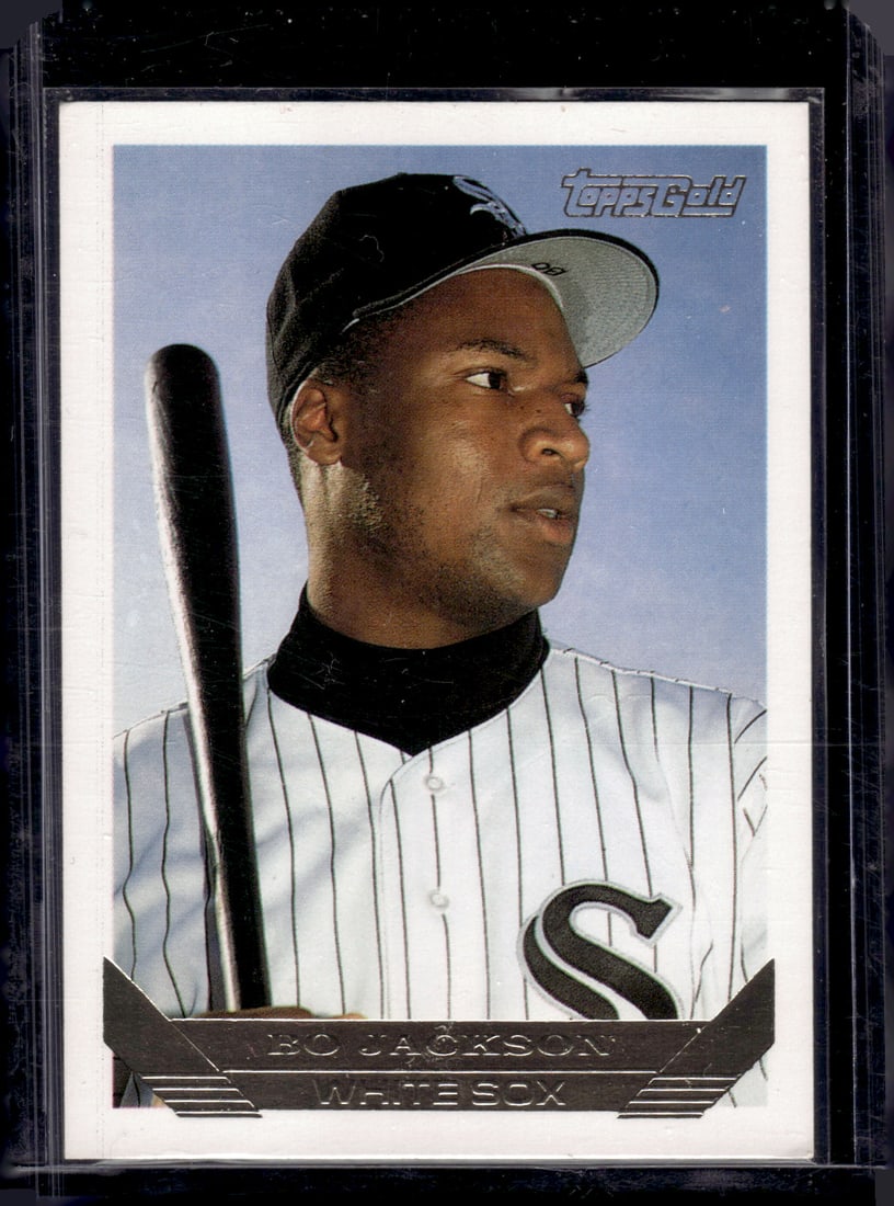 Bo Jackson 1993 Topps Gold #400 Chicago White Sox (1 of 2)
