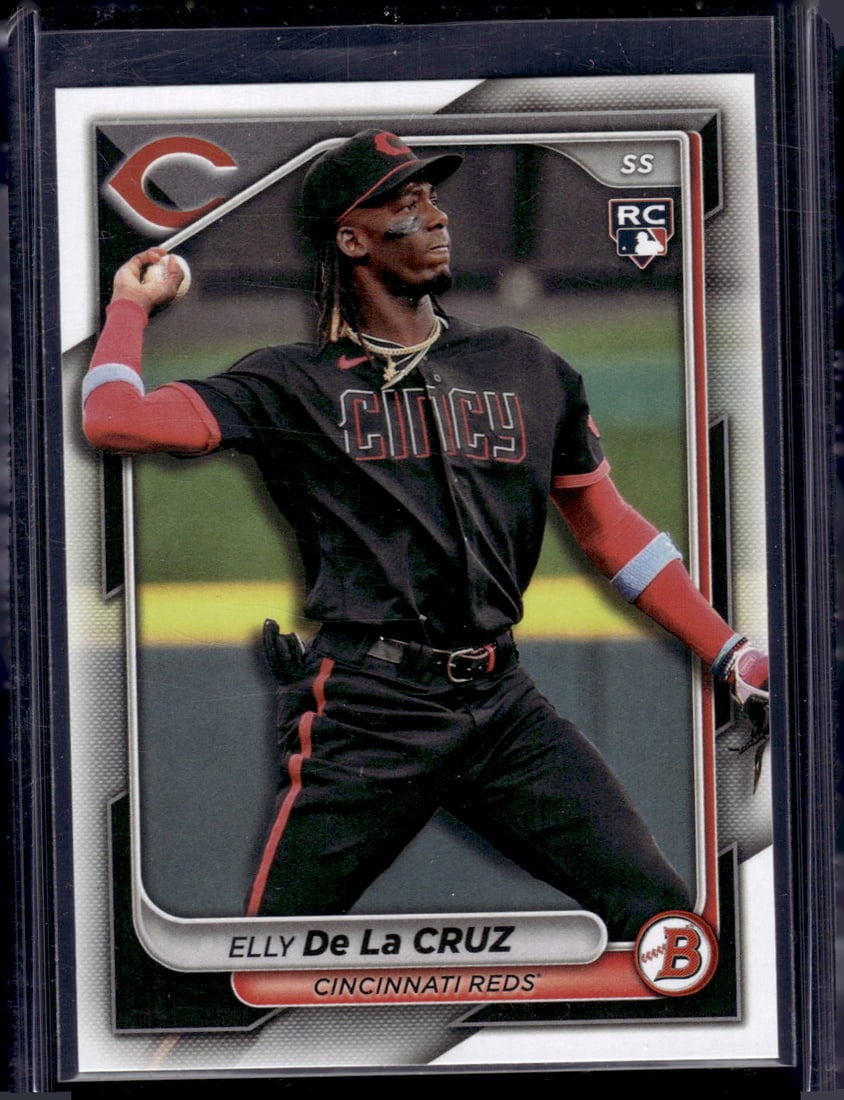 Elly De La Cruz Rookie Card 2024 Bowman #22 Cincinnati Reds (1 of 2)