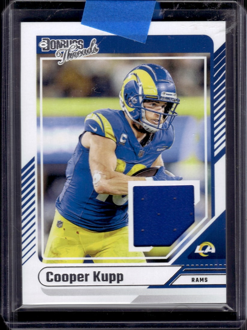 Cooper Kupp Patch 2024 Panini Donruss #DTH-CKU Rams, Seahawks (1 of 2)