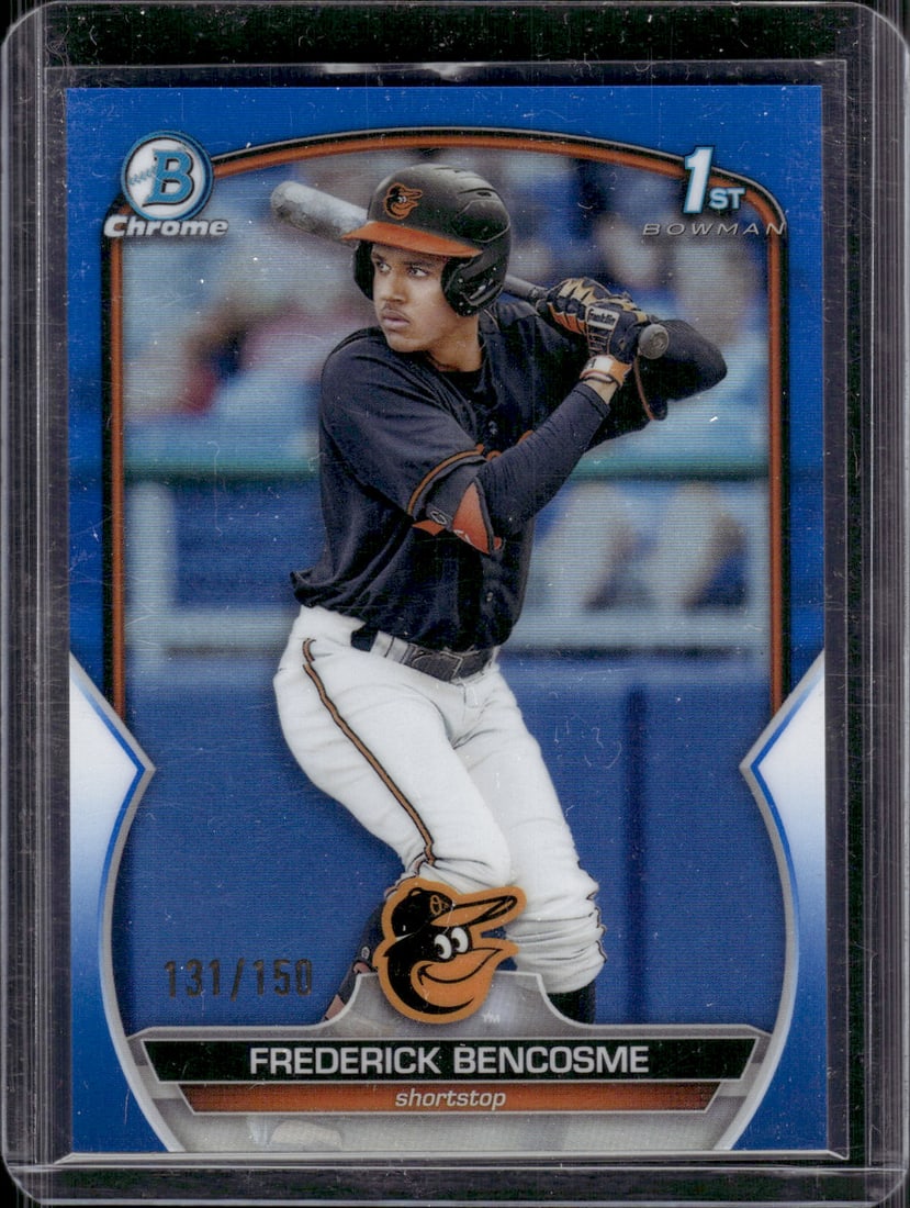 Frederick Bencosme 1st Bowman Blue Refractor /150 2023 Bowman Chrome #BCP-35 (1 of 2)