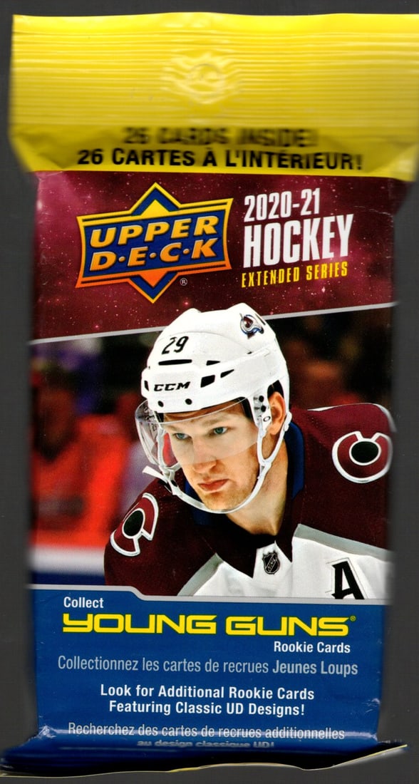 2020-21 Upper Deck Extended Series Hockey Card HANGER VALUE FAT PACK (1 of 1)