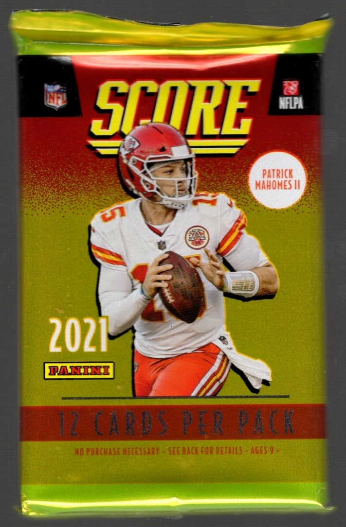 2021 Score Football BLASTER BOX PACK - Ja'Marr Chase, Amon Ra-St. Bown, Trevor Lawrence: Score Football NFL Trading & Sports Cards, Rookie Cards in this Set are Ja'Marr Chase, Amon Ra-St. Bown, Trevor Lawrence, Sports Cards for Sale Near Me, Auction Lots for Sale on Line