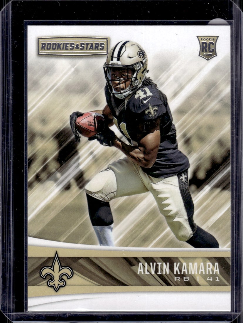 Alvin Kamara Rookie Card 2017 Panini Rookies & Stars #257 New Orleans Saints (1 of 2)