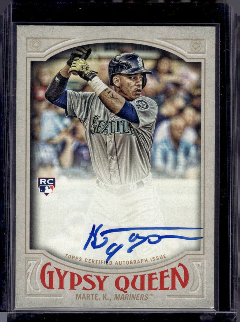 Ketel Marte Rookie Card Auto 2016 Topps Gypsy Queen #GQA-KM Diamondbacks (1 of 2)