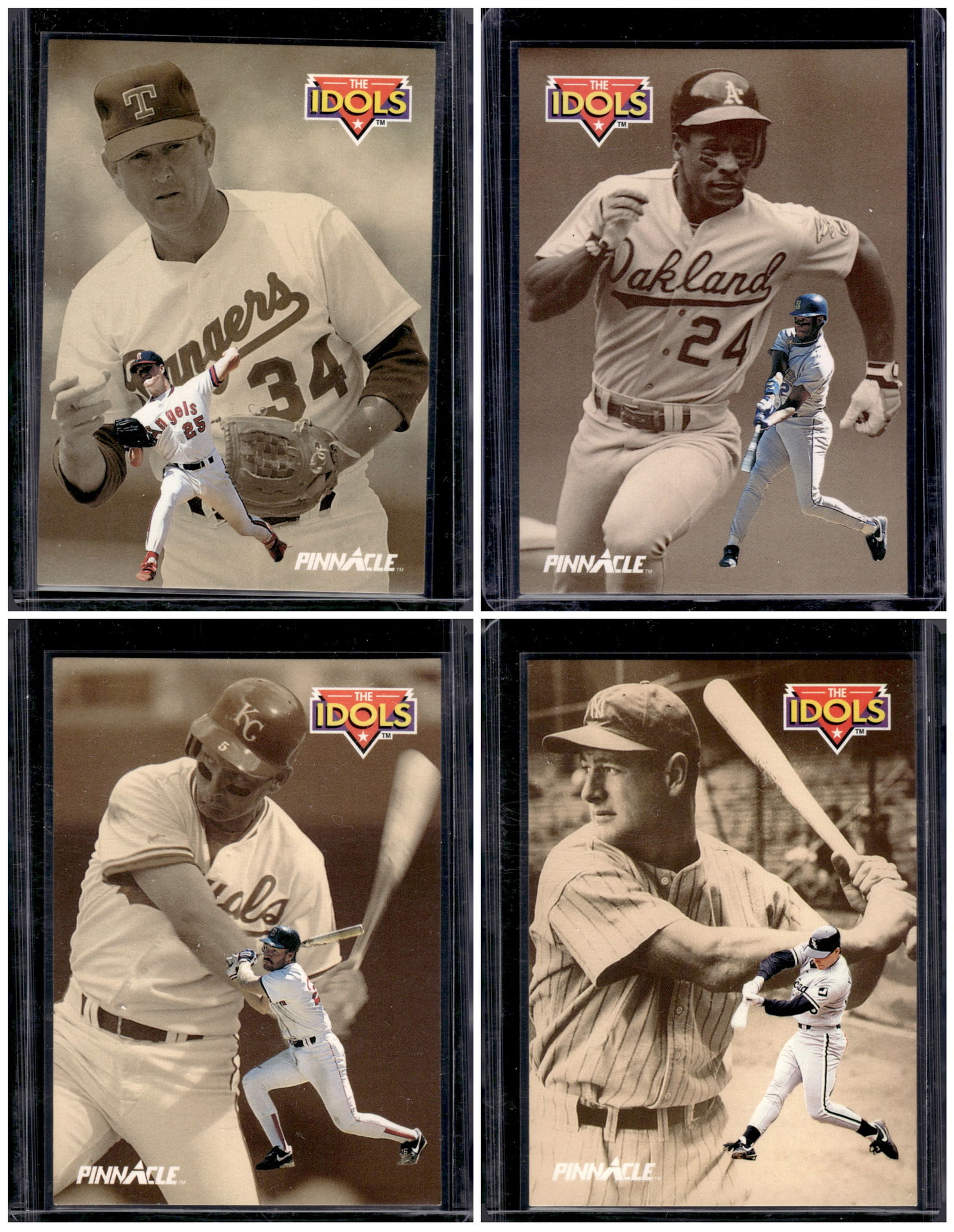 Lot of 4 1992 Pinnacle Idols. All Different, See Pictures (1 of 2)