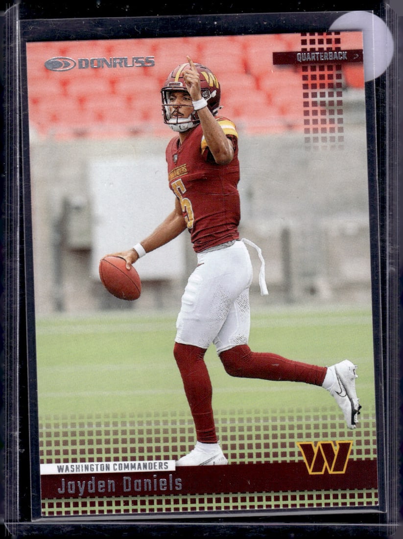 Jayden Daniels Rookie Card Retro 2024 Panini Donruss #22 Washington Commanders (1 of 2)