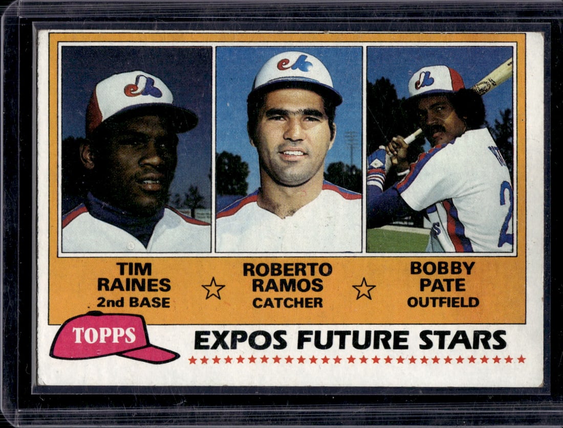 Expos Future Stars Tim Raines 1981 Topps #479 (1 of 2)