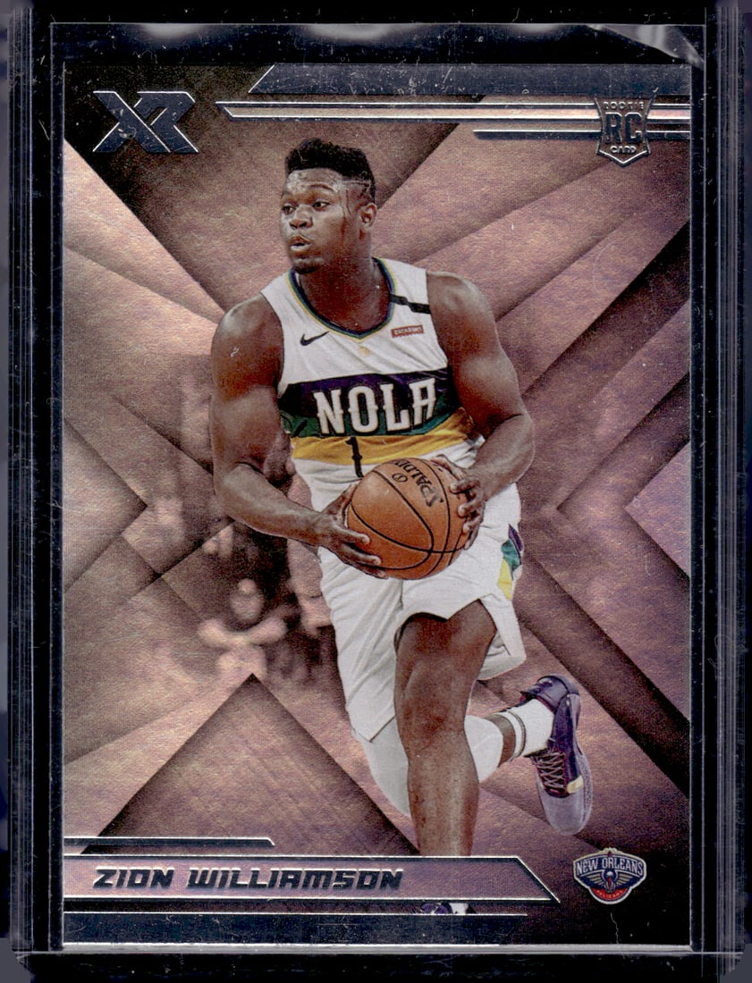 Zion Williamson Rookie Card 2019-20 Panini Chronicles XR #271 New Orleans Pelicans (1 of 2)