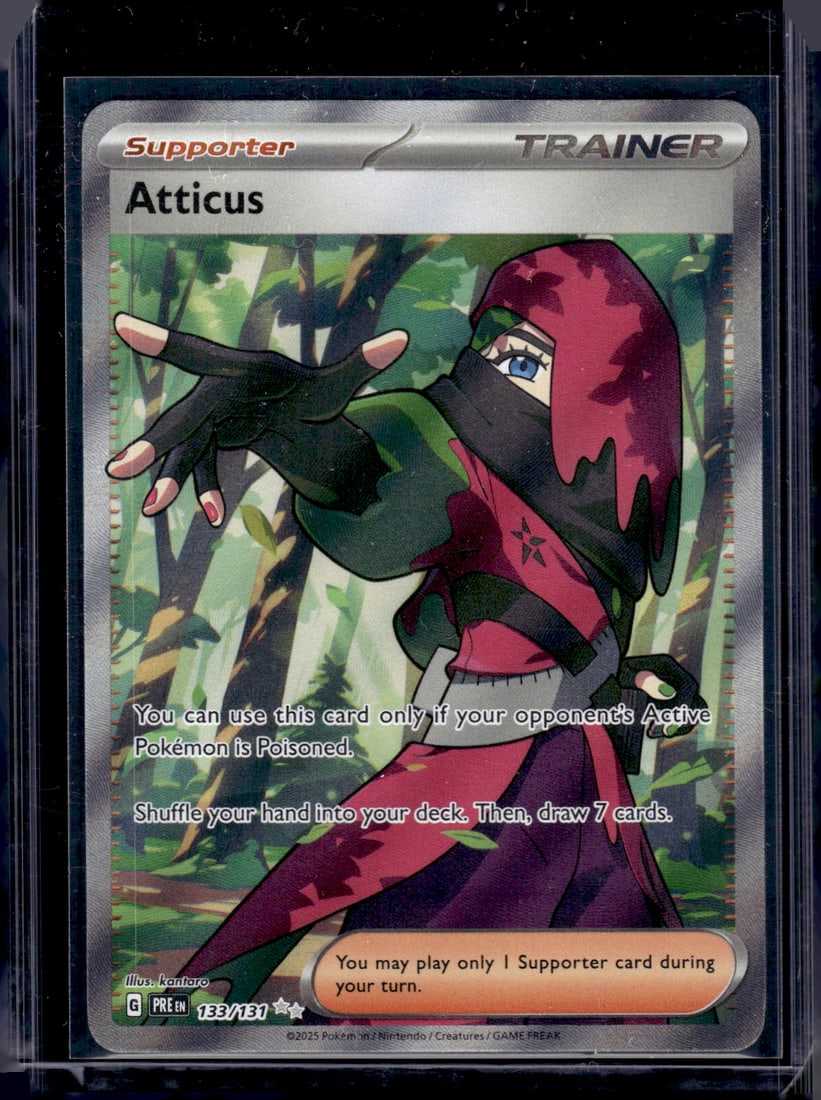 2025 Pokemon Prismatic Evolutions Atticus Ultra Rare #133 (1 of 2)