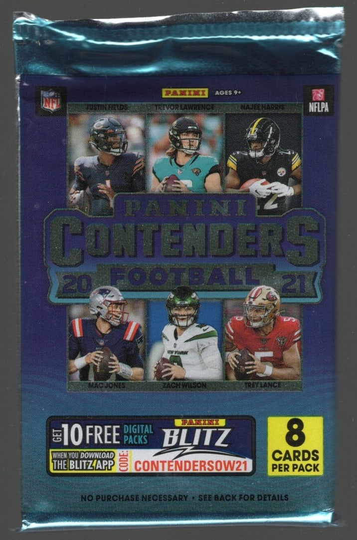 2021 Panini Contenders Fanatics BLASTER BOX PACK NFL Trading Cards Ja' Marr Chase (1 of 1)