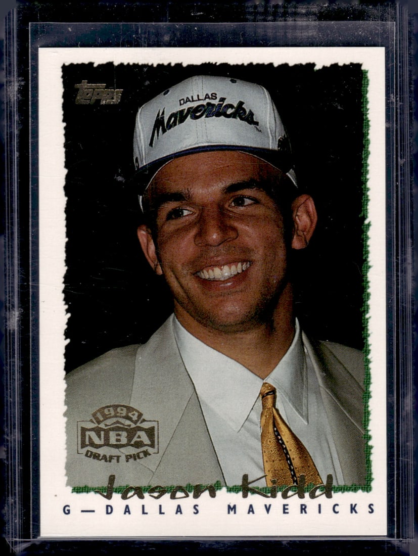 Jason Kidd Rookie Card 1994-95 Topps #37 Dallas Mavericks (1 of 2)