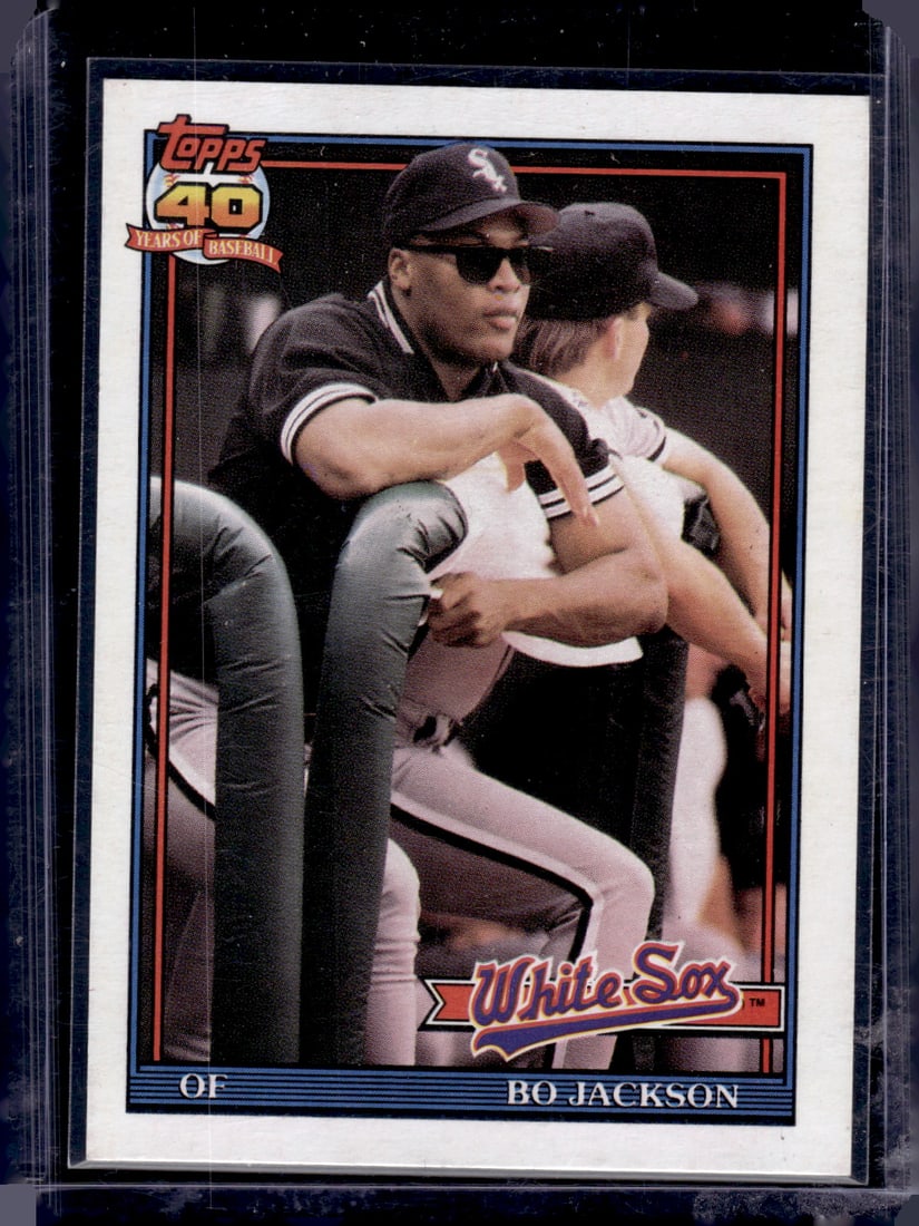 Bo Jackson 1991 Topps #58T Chicago White Sox (1 of 2)