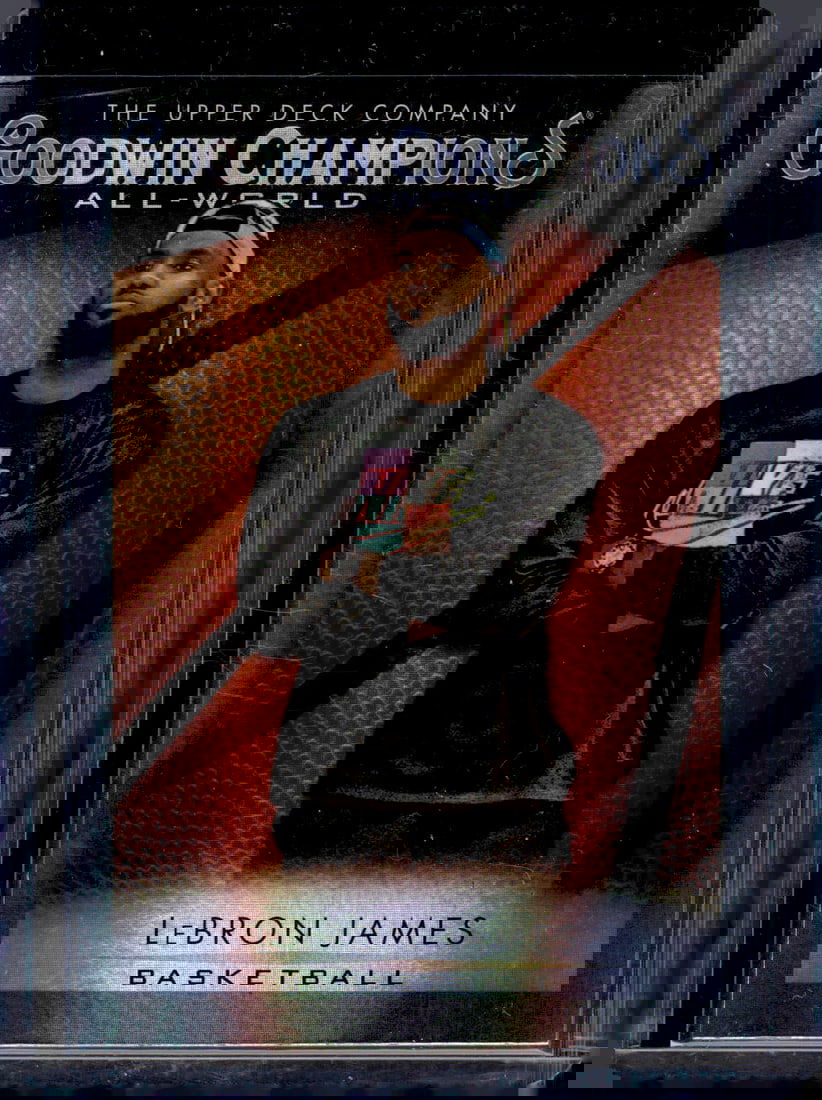 LeBron James All-World 2021 Upper Deck Goodwin Champions #GB-15 Lakers (1 of 2)