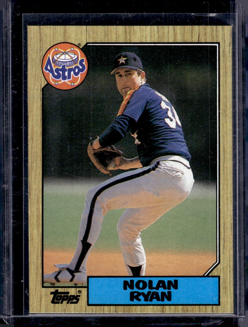 Nolan Ryan 1987 Topps #757 Houston Astros (1 of 2)