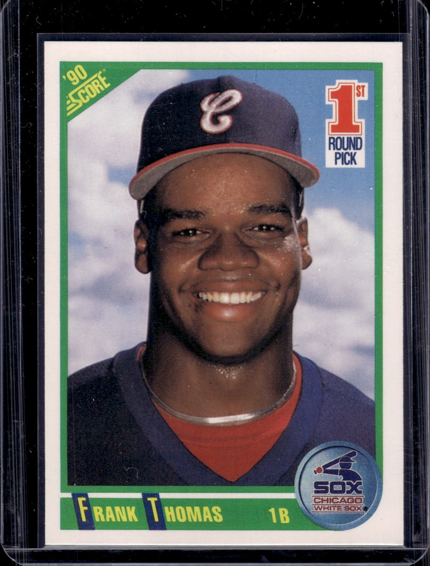 Frank Thomas Rookie Card 1990 Score #663 Chicago White Sox (1 of 2)
