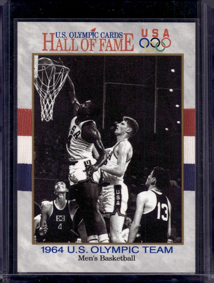 1964 US Olympic Team Men's Basketball 1991 Impel Marketing #54: 1964 US Olympic Team Men's Basketball 1991 Impel Marketing #54