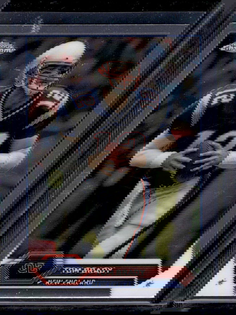 Tom Brady Topps Chrome 2023 Topps Composite #14 New England Patriots (1 of 2)