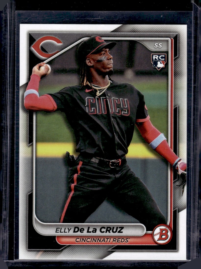 Elly De La Cruz Rookie Card 2024 Bowman #22 Cincinnati Reds (1 of 2)