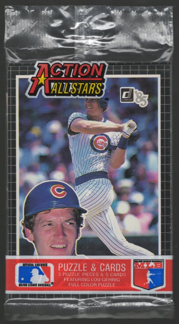 1985 Donruss Action All-stars Baseball Jumbo Card Pack Alan Trammell on Back: Vintage Valuable Donruss Baseball MLB Trading & Sports Cards, Robin Yount, George Brett, Rickey Henderson, Nolan Ryan, Old Sports Cards for Sale Near Me, Oversized Sports Cards, World Series & Hall of