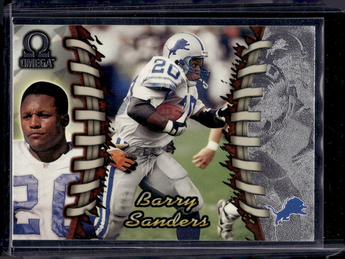 Barry Sanders 1998 Omega #82 Detroit Lions: Barry Sanders 1998 Omega #82 Detroit Lions