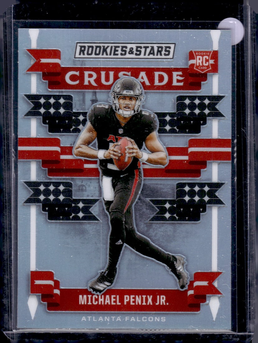Michael Penix Jr. Rookie Card Thrillers Silver Prizm 2024 Rookies & Stars #C-MPJ: Panini Select, Prizm, Mosaic, Contenders, Zenith, Phoenix, Illusions, Absolute, Rookie NFL Sports Trading Cards, SP, SSP, Cards, Football Cards for Sale Near Me, Superbowl & Hall of Fame Player Cards,