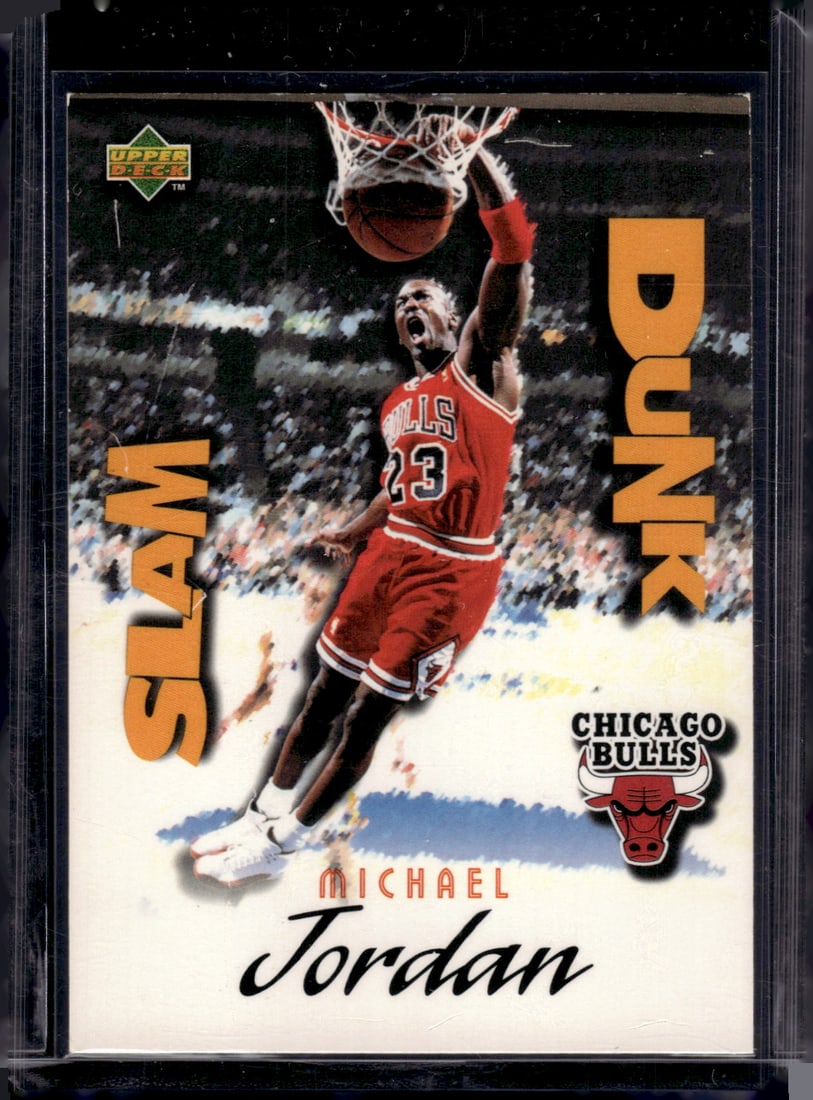 Michael Jordan Nestle Slam Dunk 1997 Upper Deck #SD22/40 Chicago Bulls (1 of 2)