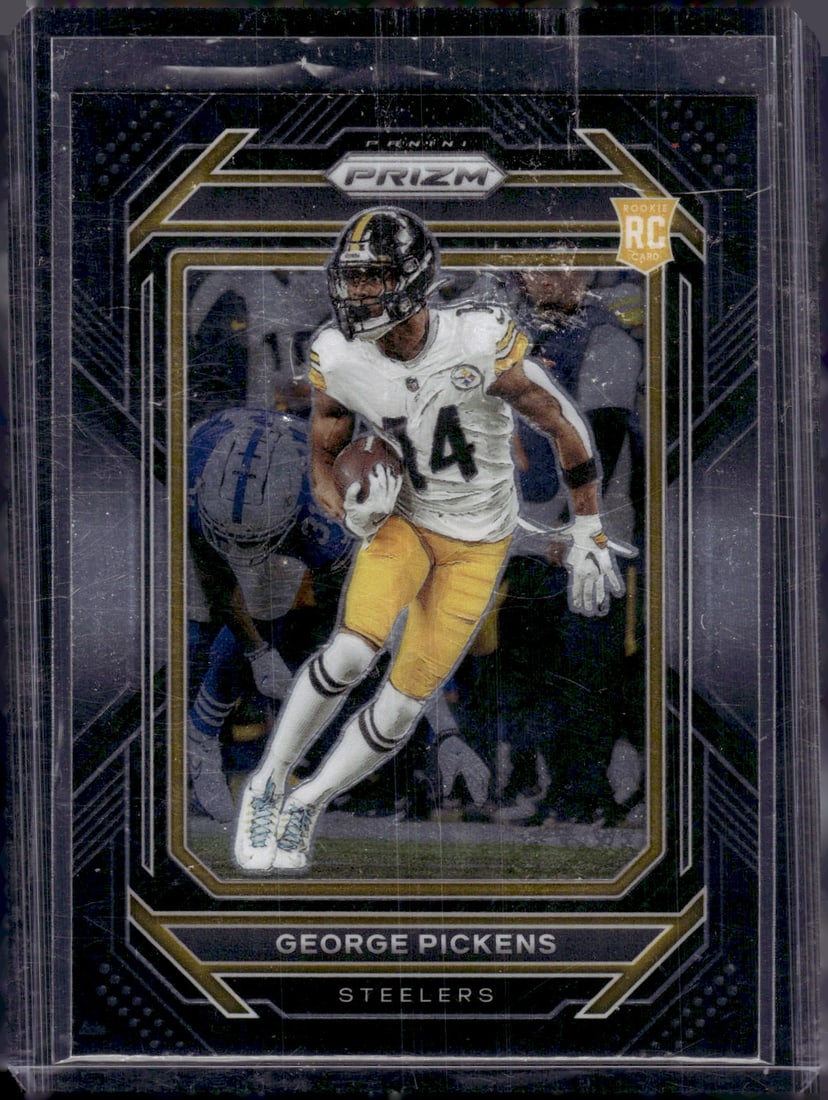 George Pickens 2022 Panini Chronicles Prizm Black #PB-20 Steelers, Cowboys (1 of 2)