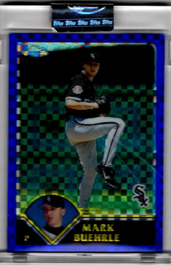 Mark Buehrle Blue Xfractor /50 2003 Topps Chrome Uncirculated #105 (1 of 2)