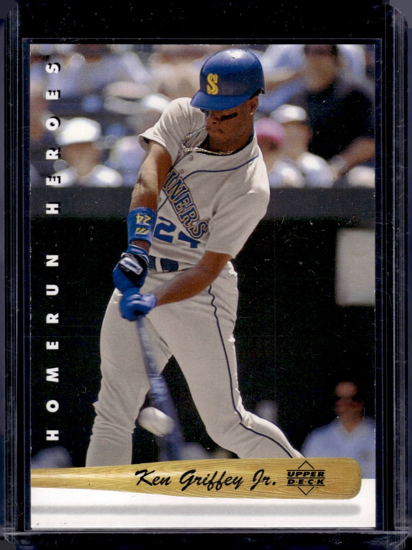 Ken Griffey Jr. Home Run Heroes 1992 Upper Deck #HR9 Seattle Mariners (1 of 2)